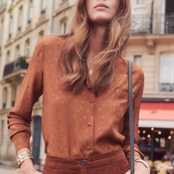 Sezane Tops - Sezane Chemise Florence Hauts